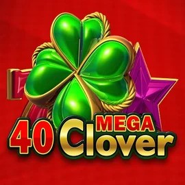Slots logo of 40 Mega Clover from Amusnet Interactive at Unibet Casino