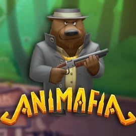 Animafia slot logo by Peter &amp; Sons at Unibet Casino