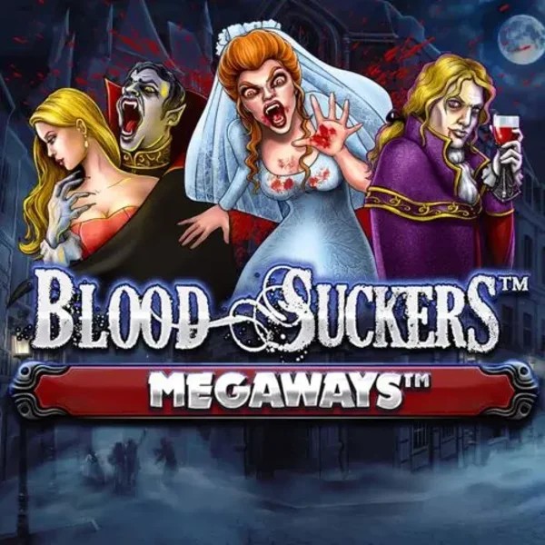 Blood Suckers Megaways logo by Red Tiger Gaming at Unibet Casino