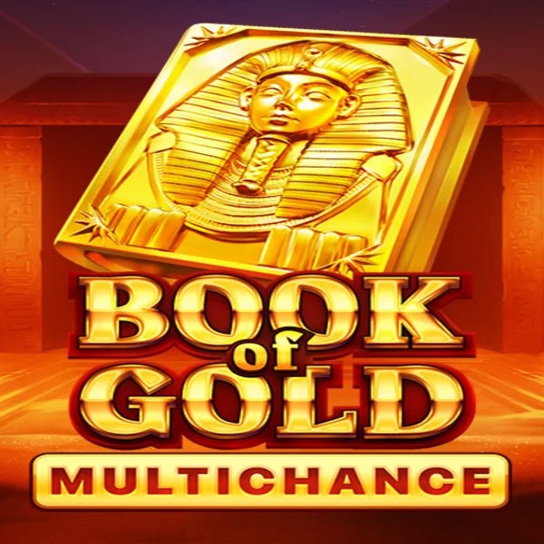 Book of Gold Multichance online game logo by Playson on unicpt.com