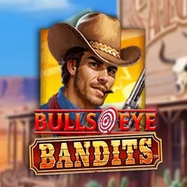 Bulls Eye Bandits slot logo by Origins at Unibet Casino