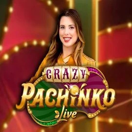 Live Casino logo of Crazy Pachinko from Evolution at Unibet Casino