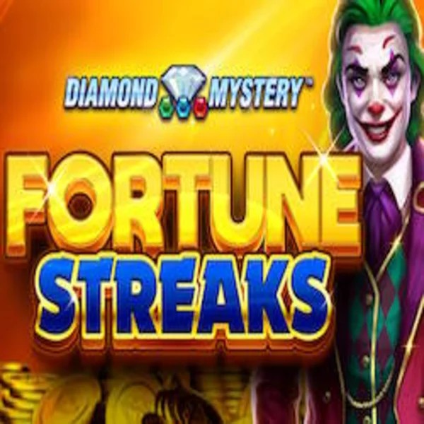 Diamond Mystery Fortune Streaks slot logo by Greentube at Unibet Casino