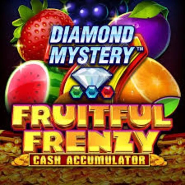Diamond Mystery Fruitful Frenzy Cash Accumulator by Greentube, showcased at unicpt.com – game logo