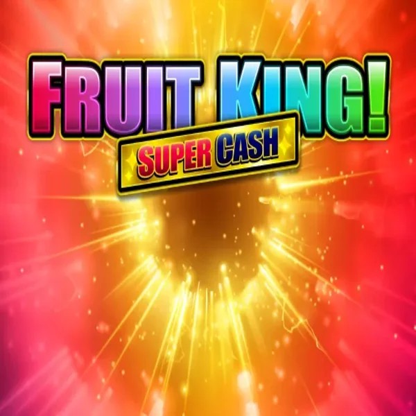 Fruit King Super Cash slot logo by Greentube at Unibet Casino