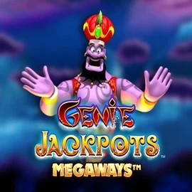 Genie Jackpots Megaways online game logo by Blueprint Gaming on unicpt.com