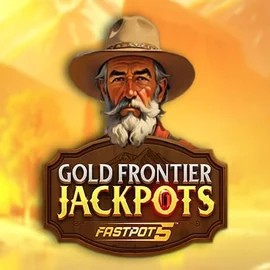 Gold Frontier Jackpots FastPot5 online game logo by Yggdrasil on unicpt.com