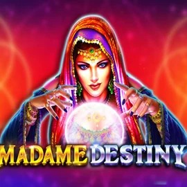 Madame Destiny slot logo by Pragmatic Play at Unibet Casino