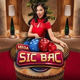 Mega Sic Bac slot logo by Pragmatic Play at Unibet Casino
