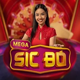 Mega Sic Bo online game logo by Pragmatic Play on unicpt.com