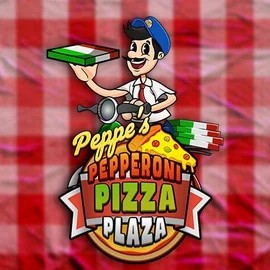 Peppe’s Pepperoni Pizza Plaza logo by Pragmatic Play Unibet Casino