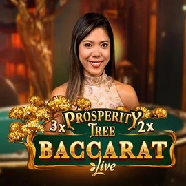Live Casino logo of Prosperity Tree Baccarat from Evolution at Unibet Casino