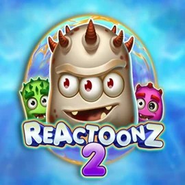Reactoonz 2 online game logo by Play’n GO on unicpt.com