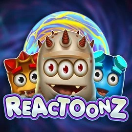 Official Slots logo: Reactoonz by Play’n GO at Unibet Casino