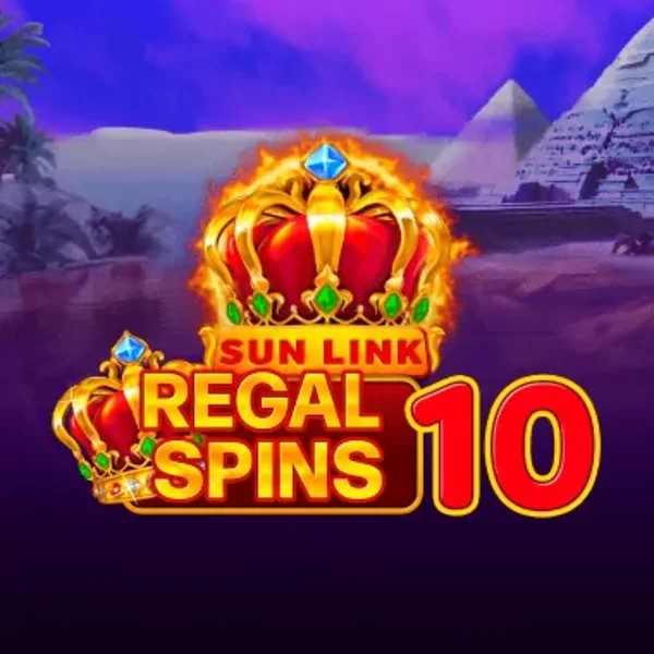 Regal Spins 10 logo by PatePlay Unibet Casino