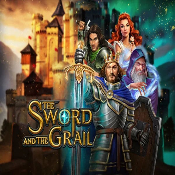 The Sword and the Grail game by Play’n GO – logo hosted on Unibet Casino
