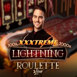 XXXtreme Lightning Roulette slot visual from Evolution available on unicpt.com